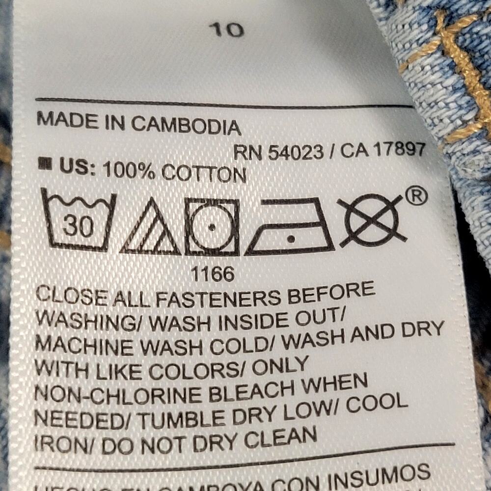 Old Navy Distressed Jeans Girl's Size 10‎ - Picture 5 of 6